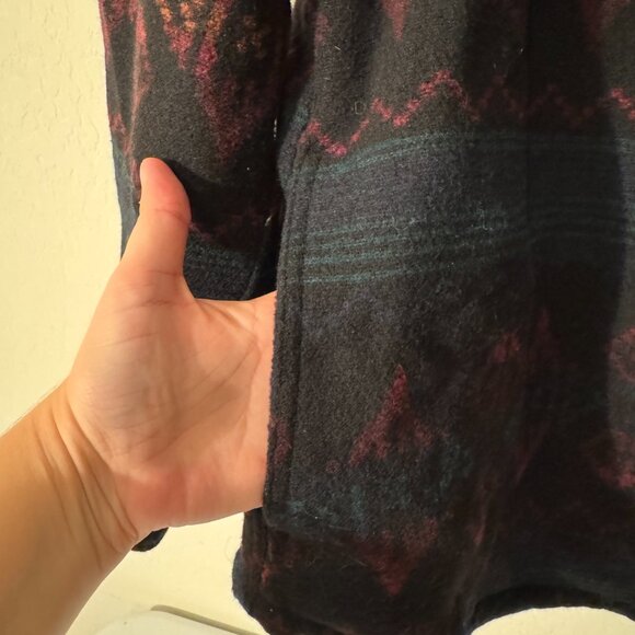 JACHS NY Wool Blend Jacket | Aztec Southwest Print | Size M - NWOT - Picture 4 of 5
